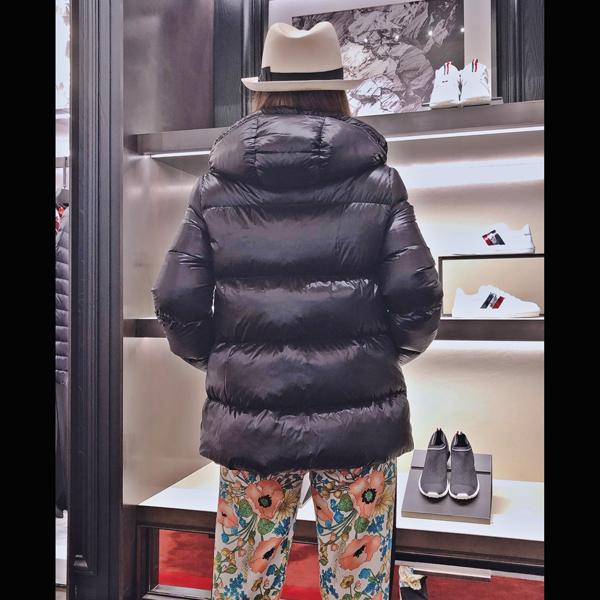 MONCLER スーパーコピー レディース★19/20AW最新作 ふんわりかわいいSERITTE★黒・9082412